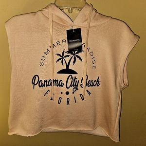 Women's Sleeveless Hoody Size Medium